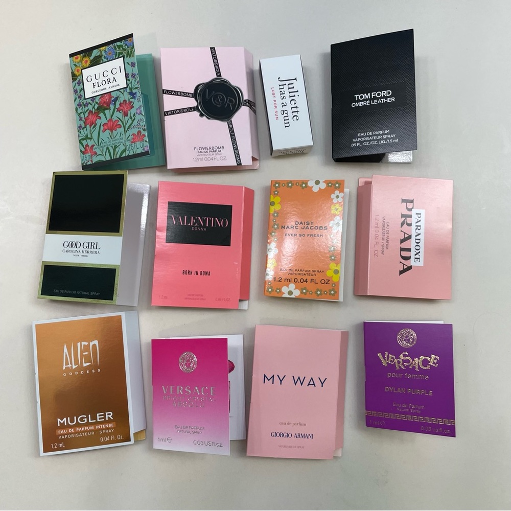 Luxury Perfume Sample Bundle Lot - 17 Perfume Samples